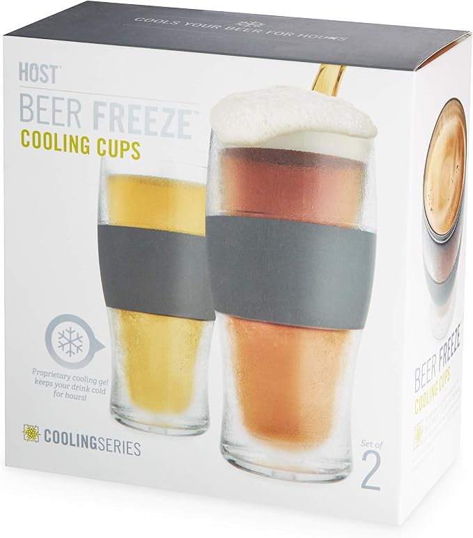 Host Freeze Beer Glasses, Freezable Beer Gifts - Image 14