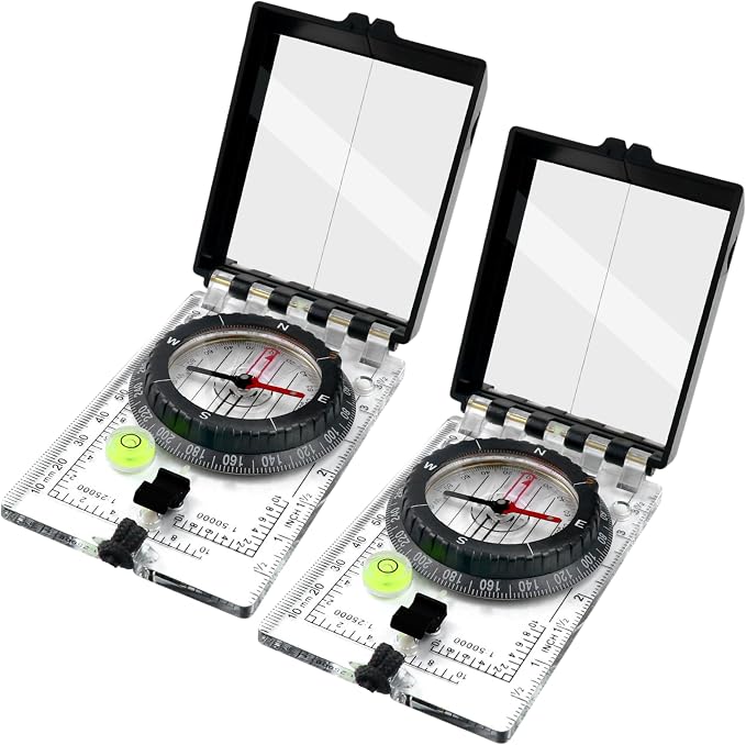 Trekker's Compass Crew Professional Military Lensatic Compass by Unknown