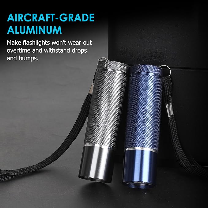 FASTPRO 12-Pack Flashlights Set, Aluminum LED Flashlights - Image 2