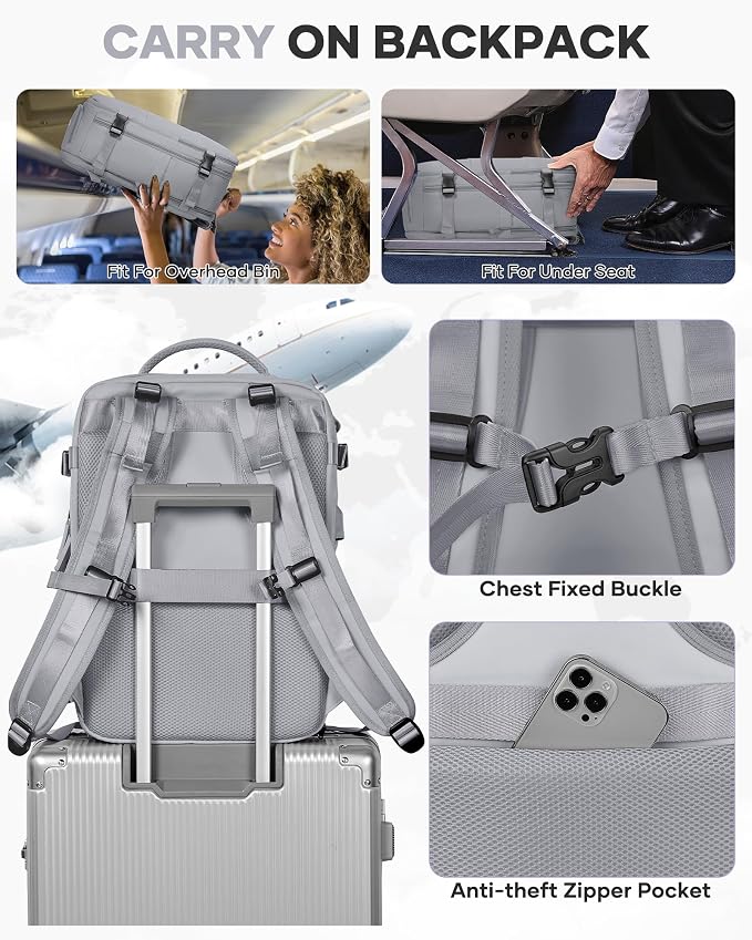 coofay Vacuum Backpack Travel - Image 8