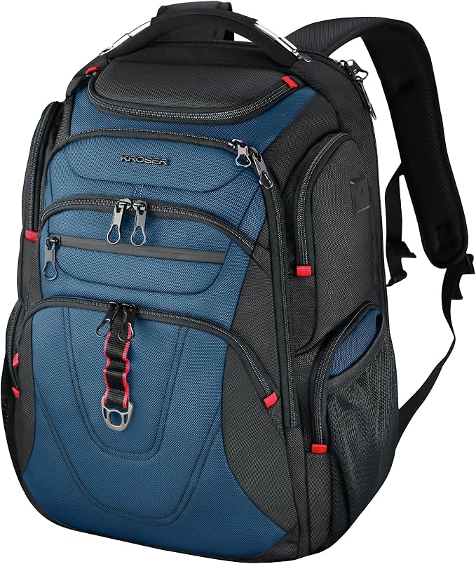 KROSER Friendly Travel Laptop Backpack 17.3 inch XXXL Gaming Backpack by KROSER
