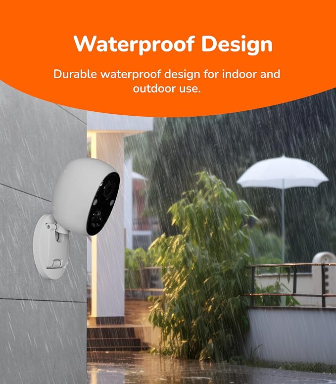 SensForge 2.5K Solar Powered Outdoor Battery Camera, Dual-Band WiFi, Free AI - Image 9