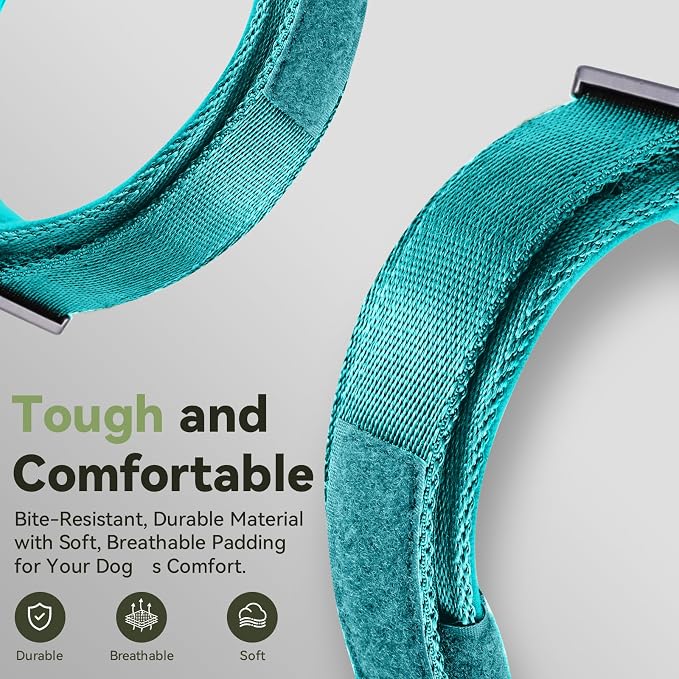 2026 Upgrade Waterproof AirTag Dog Collar, Military Tactical Dog Collar - Image 5