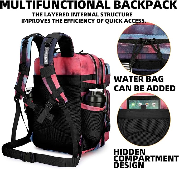 Lovelinks21 25L Tactical Backpack Military Tactical Backpack - Image 4