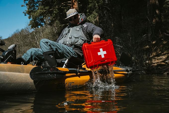 NANUK 909 Waterproof First Aid Box Empty – Durable, Medical First Aid Organizer - Image 7