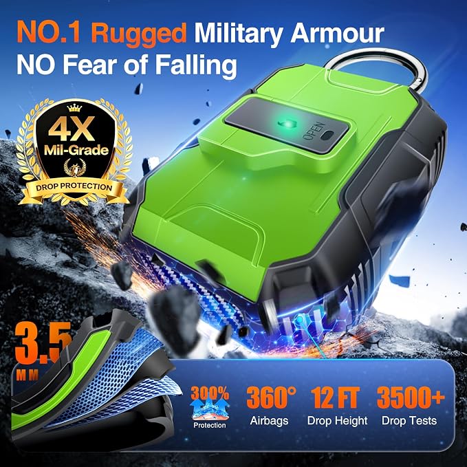 Armoured Heavy Duty for AirPods Pro2 Generation Case - Image 2
