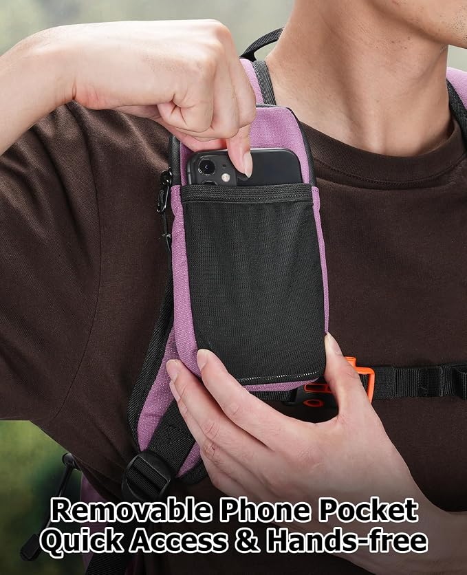 NOOLA Hydration Backpack with 3L Water Bladder, 22L / 25L Water Backpack - Image 5