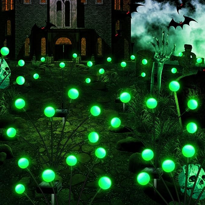 NBQQ Solar Garden Lights Outdoor, Waterproof Solar Powered Lights - Image 6