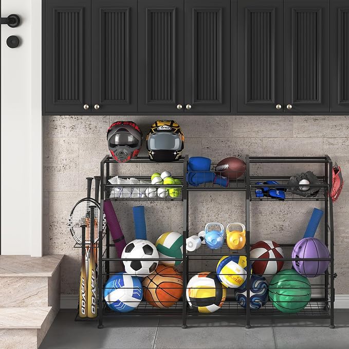 Garage Sports Equipment Organizer - Image 9