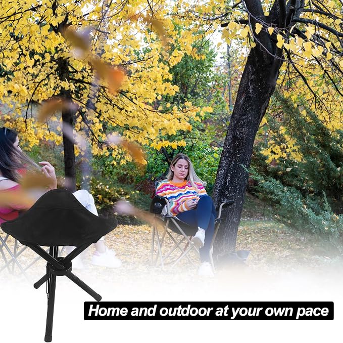 Travel Folding Camping Stool, Outdoor Tripod Seat, Folding Camping Chairs - Image 6