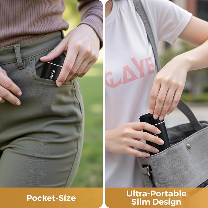 【Upgraded】Exllena Small Insulated Water Bottle 8 oz/250ml– Mini Insulated Water - Image 9