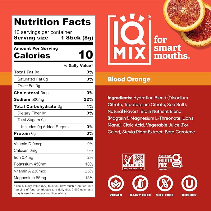 IQMIX Hydration Electrolyte Powder – 4-in-1 Formula - Image 8