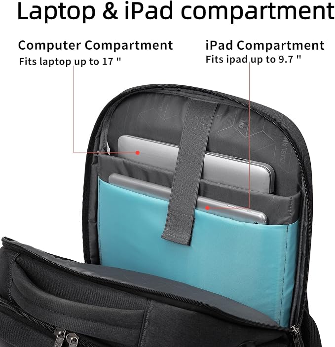 DUSLANG 17 Inch Laptop Backpack - Image 3