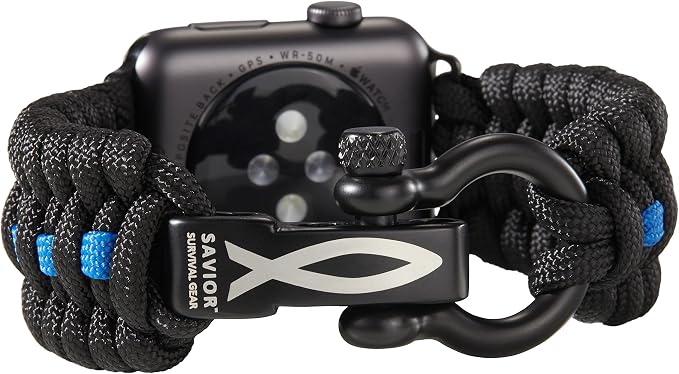 Savior Survival Gear Paracord Watch Band, Compatible by SaviorSurvivalGear