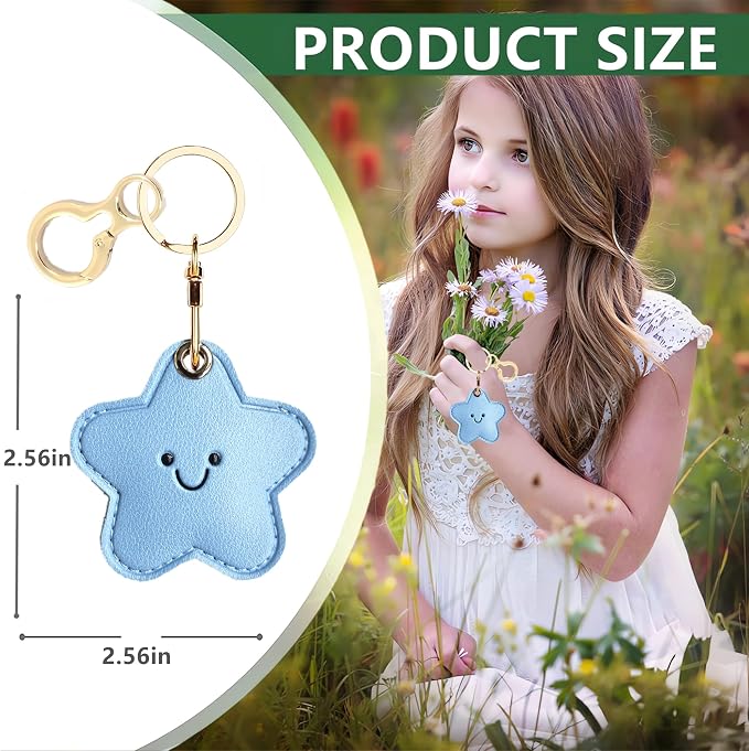 Leather Keychain Holder Case Compatible - Image 2