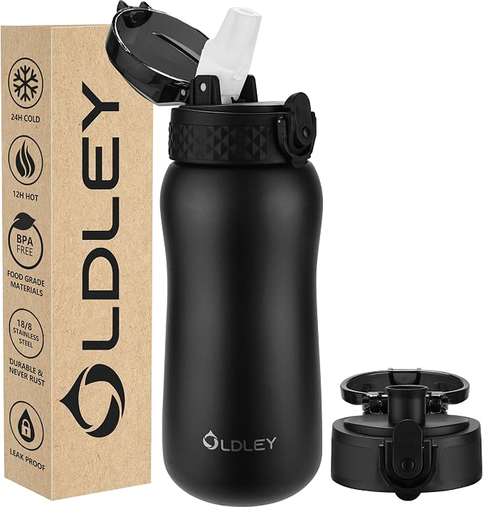 Oldley Insulated Water Bottle 12oz Water Bottles by OLDLEY