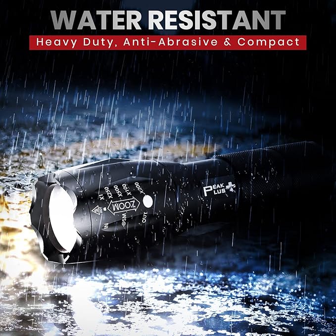 PeakPlus Rechargeable Tactical Flashlight LFX1000 - Image 4