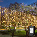 Solhice LED Curtain Lights Outside 40ft x 3ft by Solhice