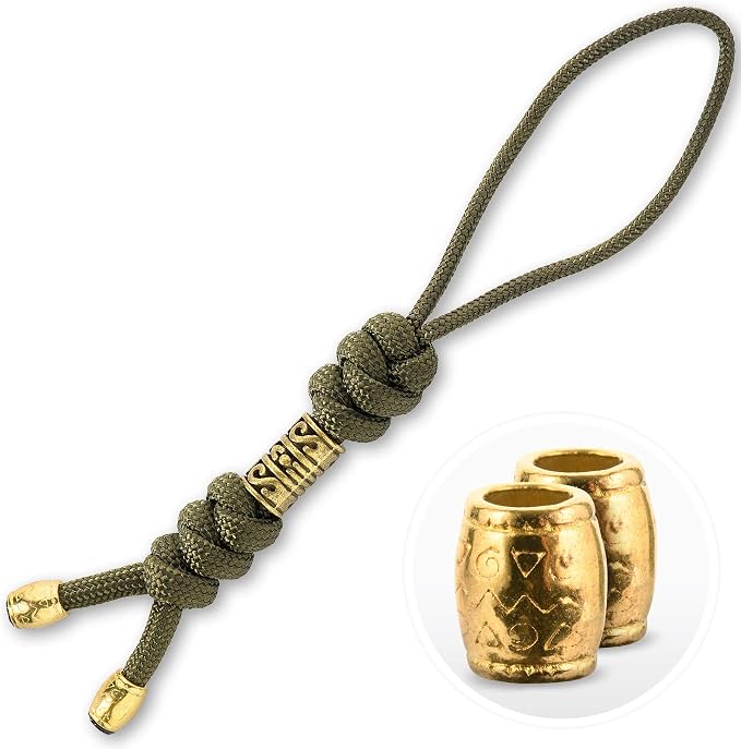 M-Tac Skull Knife Lanyard with Bead – Paracord Lanyard by M-Tac