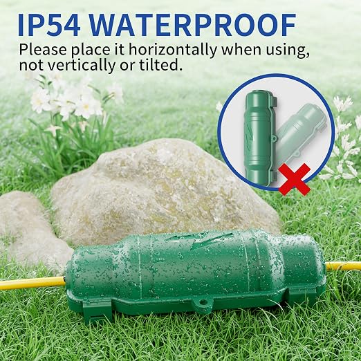6 Pack Outdoor Extension Cord Safety Cover - Image 5