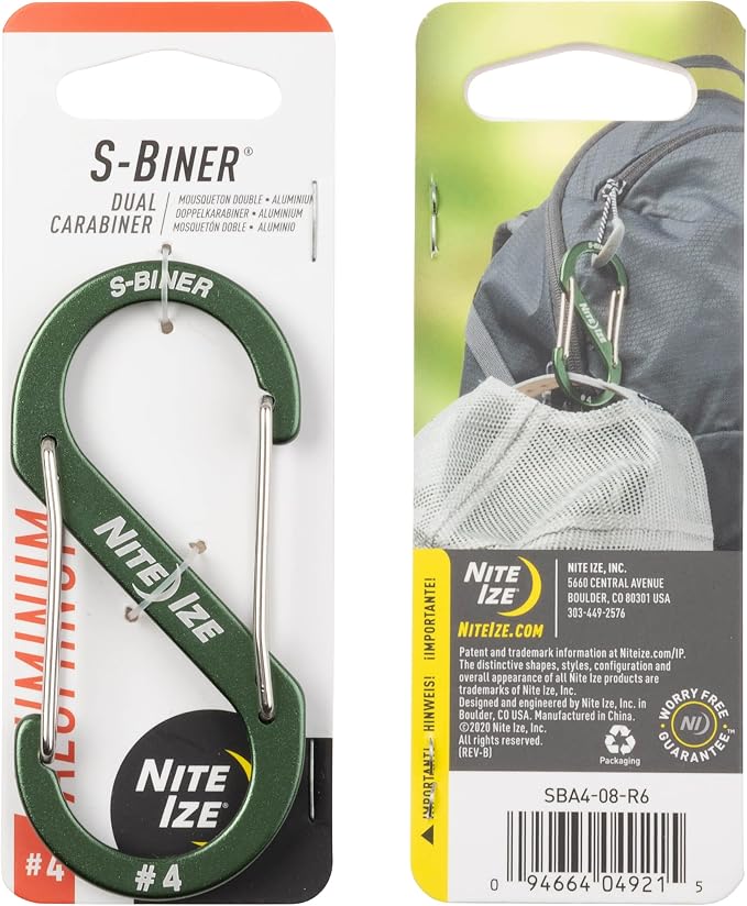 Nite IZE S-Biner Dual Carabiner Aluminum - Image 8