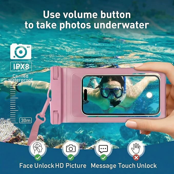 Universal Waterproof Phone Case, - Image 4