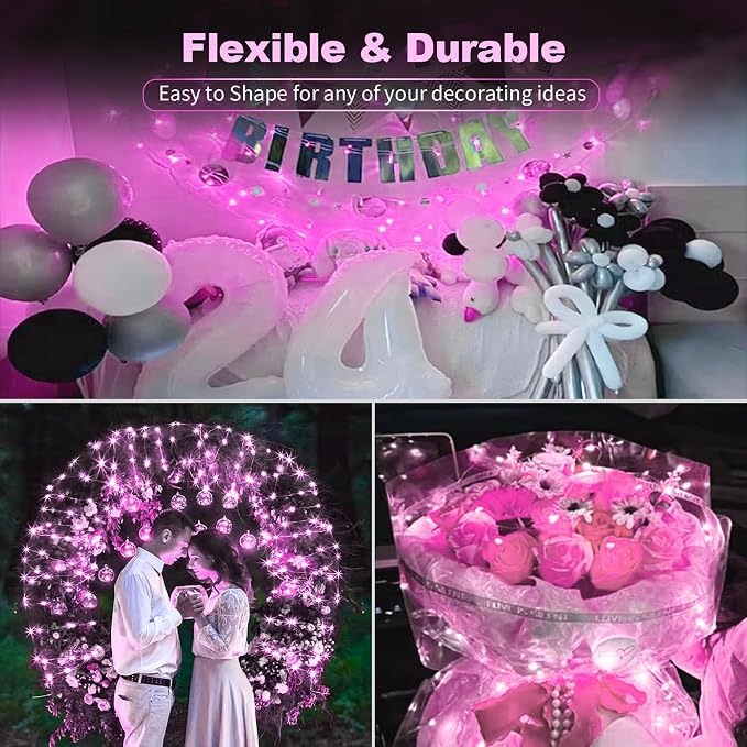20 Pack LED Fairy Lights Battery Operated, 20 LED Waterproof Mini Twinkle - Image 4