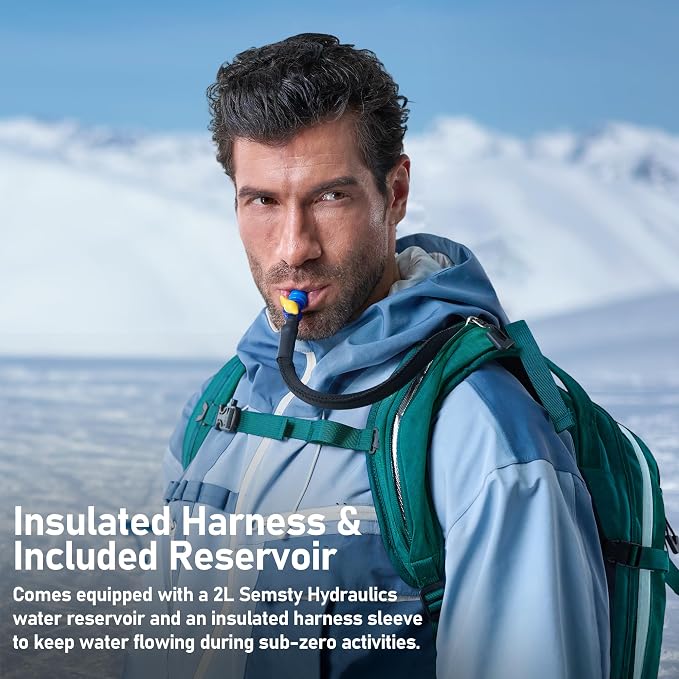 Ski and Snowboard Hydration Backpack, - Image 5