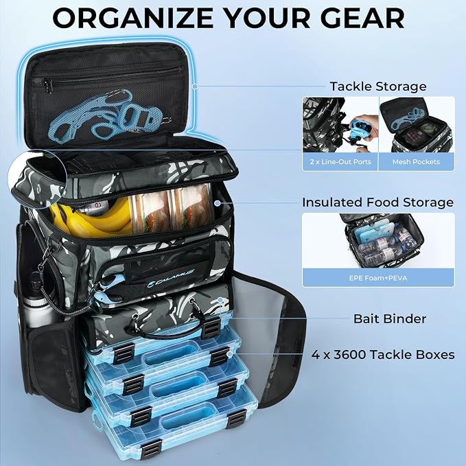 Calamus GearMaster Tackle Backpack - Image 3