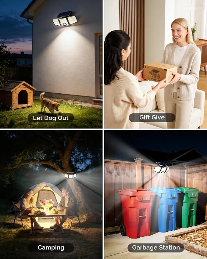 Brightown 1 Pack Solar Outdoor Lights - Image 9