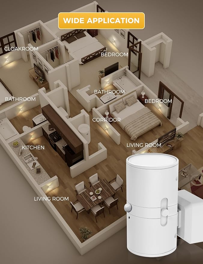 L LOHAS LED Motion Sensor Night Light Plug in, Motion Activated Night Light - Image 7