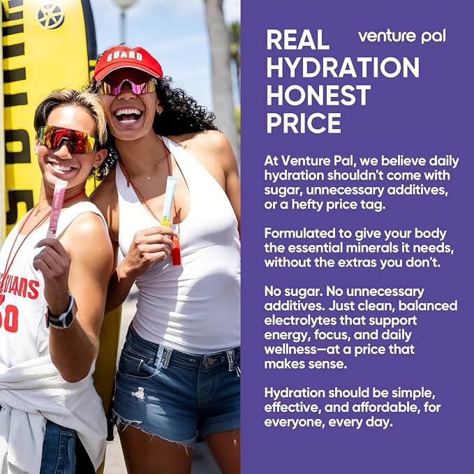 Venture Pal Sugar Free Electrolyte Powder Packets - Image 6