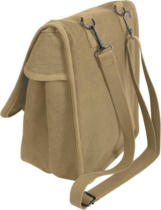 Rothco Canvas Map Case Shoulder Bag – Rugged Crossbody EDC Utility Storage - Image 4