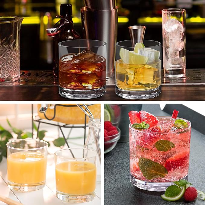 12 oz Drinking Glass Sets, BPA-Free Beer Glasses - Image 9