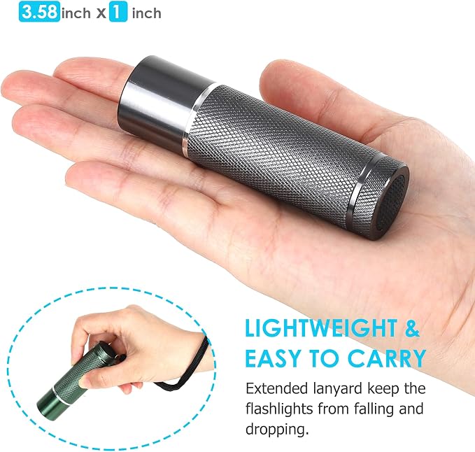FASTPRO 12-Pack Flashlights Set, Aluminum LED Flashlights - Image 5