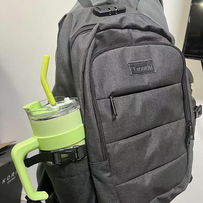 Tzowla Travel Laptop Backpack Water Resistant Anti-Theft Bag - Image 8