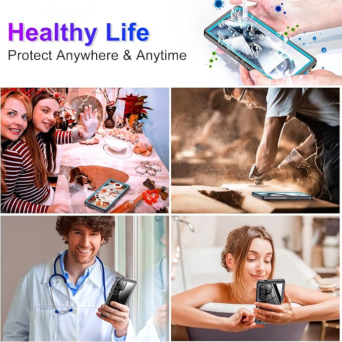 2025 New for Samsung Galaxy S24 Ultra Case Waterproof, Full Body Phone Case for - Image 8