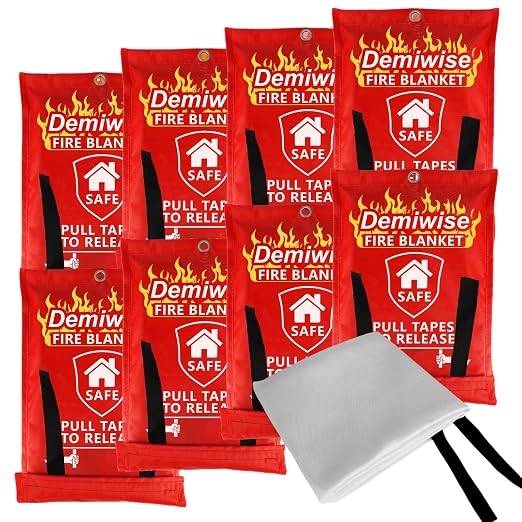 Fire Blankets for Home and Kitchen by Demiwise