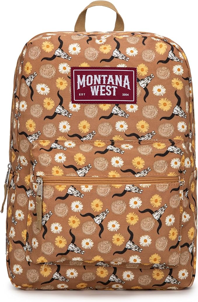 Montana West Backpack for Women Men 2 PCS Lightweight College Bookbags Casual - Image 7