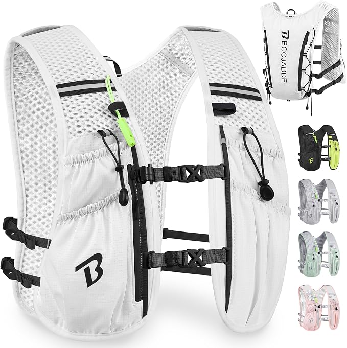 BECOJADDE Running Vest Hydration Backpack by BECOJADDE