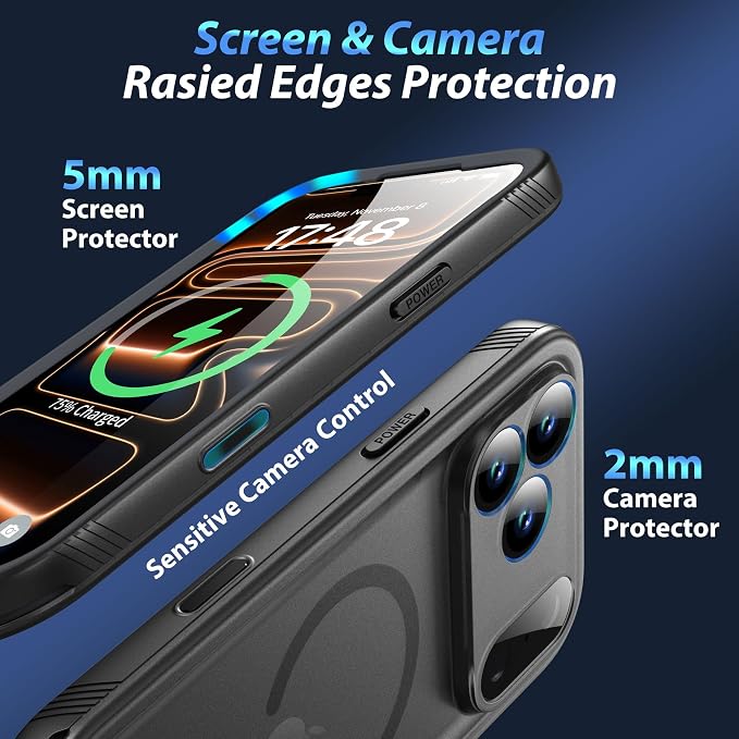 SPORTLINK for iPhone 17 Pro Max Case, IP68 Waterproof Military Protective Full - Image 6