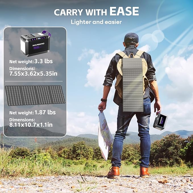 MARBERO 172Wh Solar Generator - Image 4