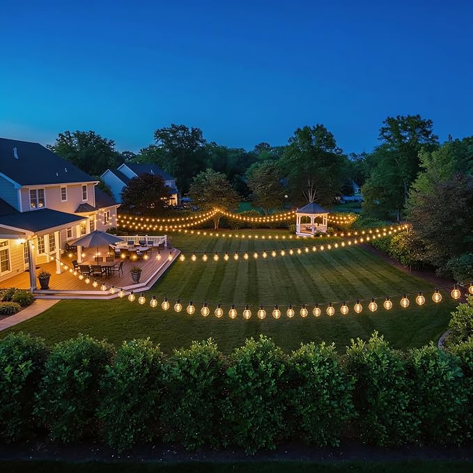 RTTY 300 FT Outdoor String Lights Patio Light - Image 7