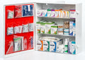 3-Shelf Metal 1st Aid Cabinet Class A, Large Capacity First Aid Wall Mount by HomePage