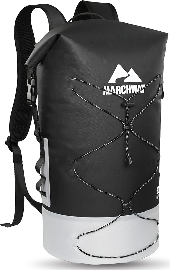 MARCHWAY Floating Roll Top Dry Bag, Flexible Lightweight TPU Waterproof by MARCHWAY