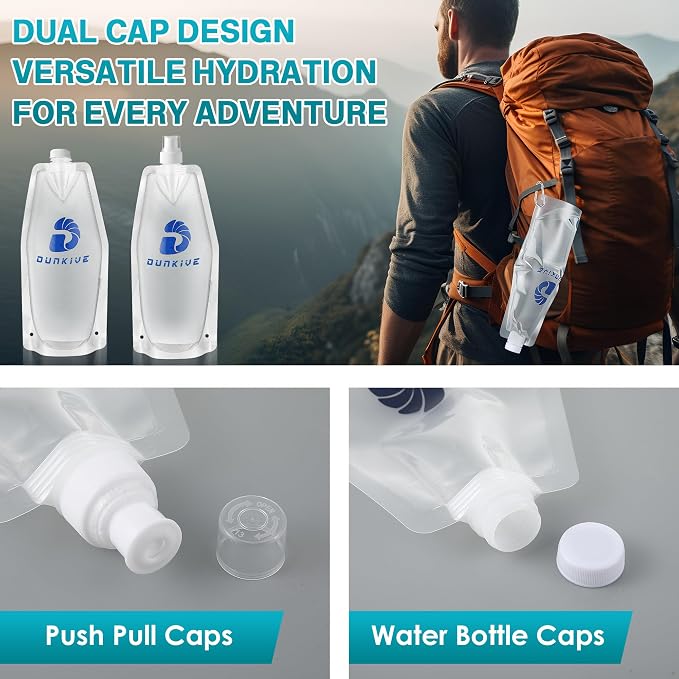 Filter 1L Collapsible Water Bottles - Image 3