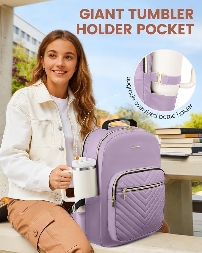 LOVEVOOK Laptop Backpack for Women - Image 2