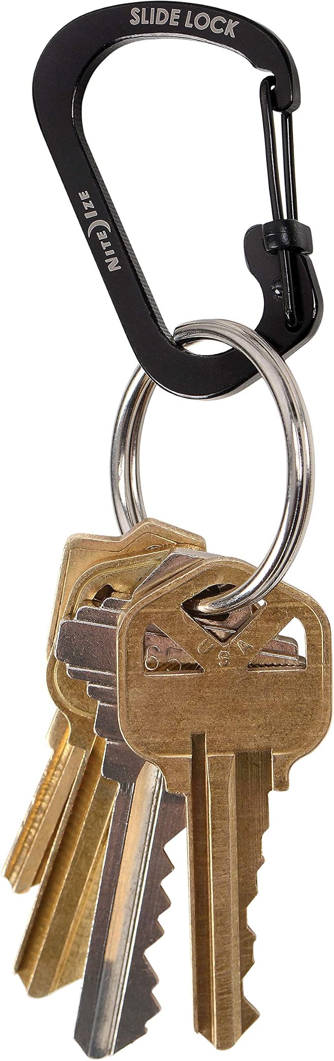 Locking Carabiner Clip, 1-3/32 in - Image 3