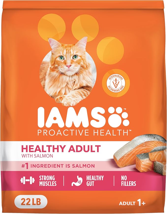IAMS Proactive Health Dry Cat Food, Healthy Cat Food Dry Recipe by IAMS