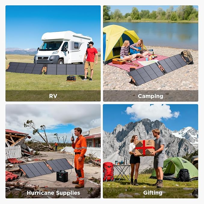 ZOUPW 320W N-Type 16BB Portable Solar Panel, 25% High Efficiency Foldable Solar - Image 8